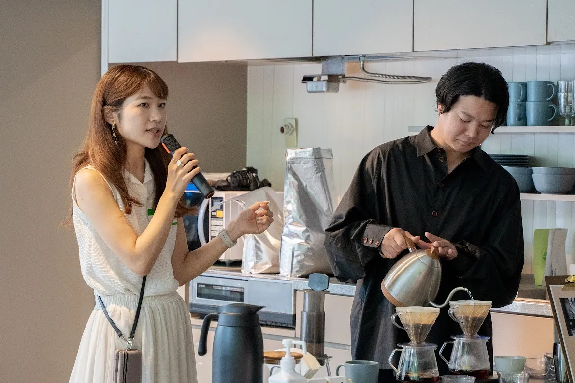 MIDORI FM 周年記念の出張バリスタサービス 写真7