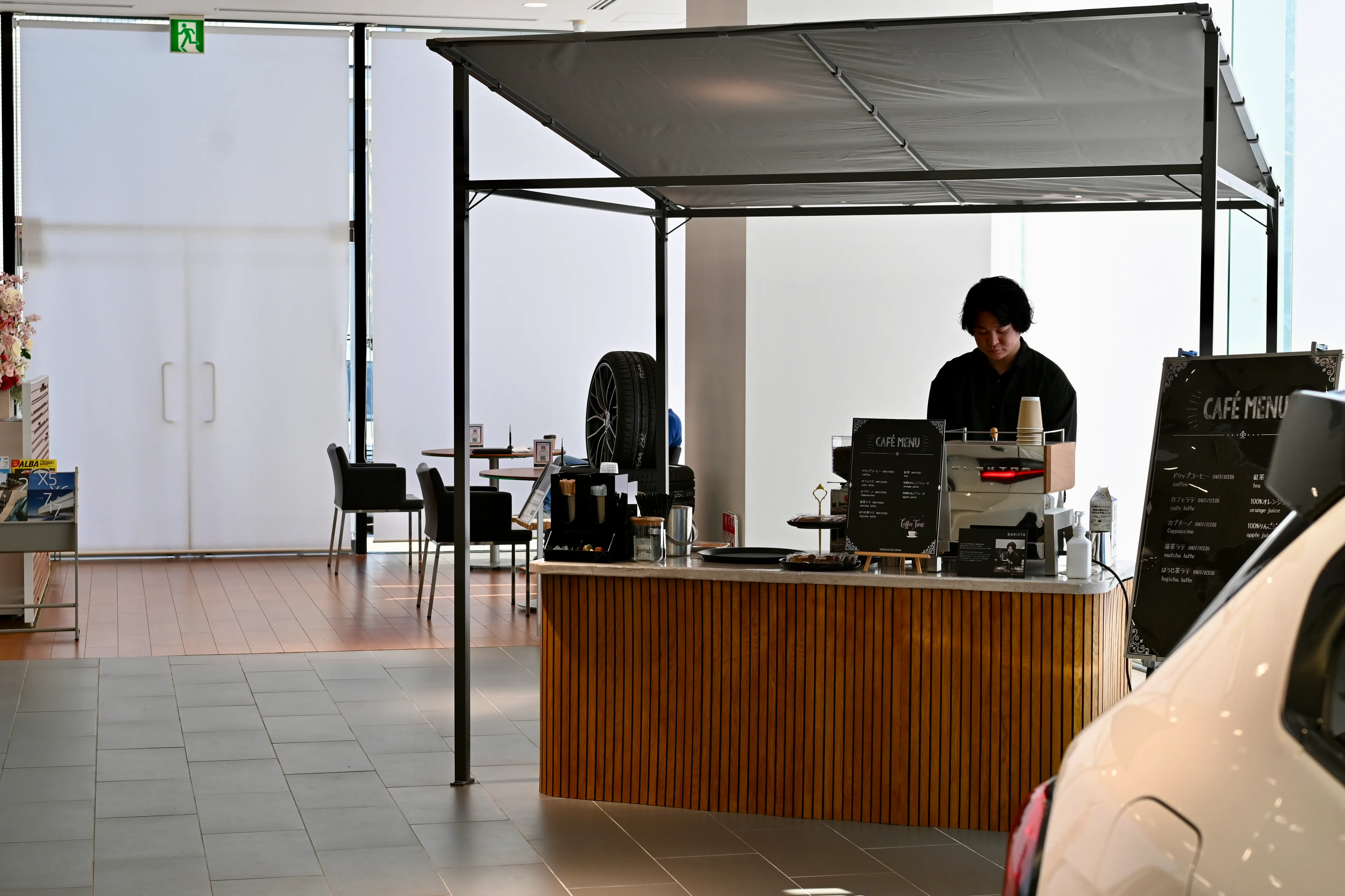 池袋BMW 様の出張バリスタサービス 写真5