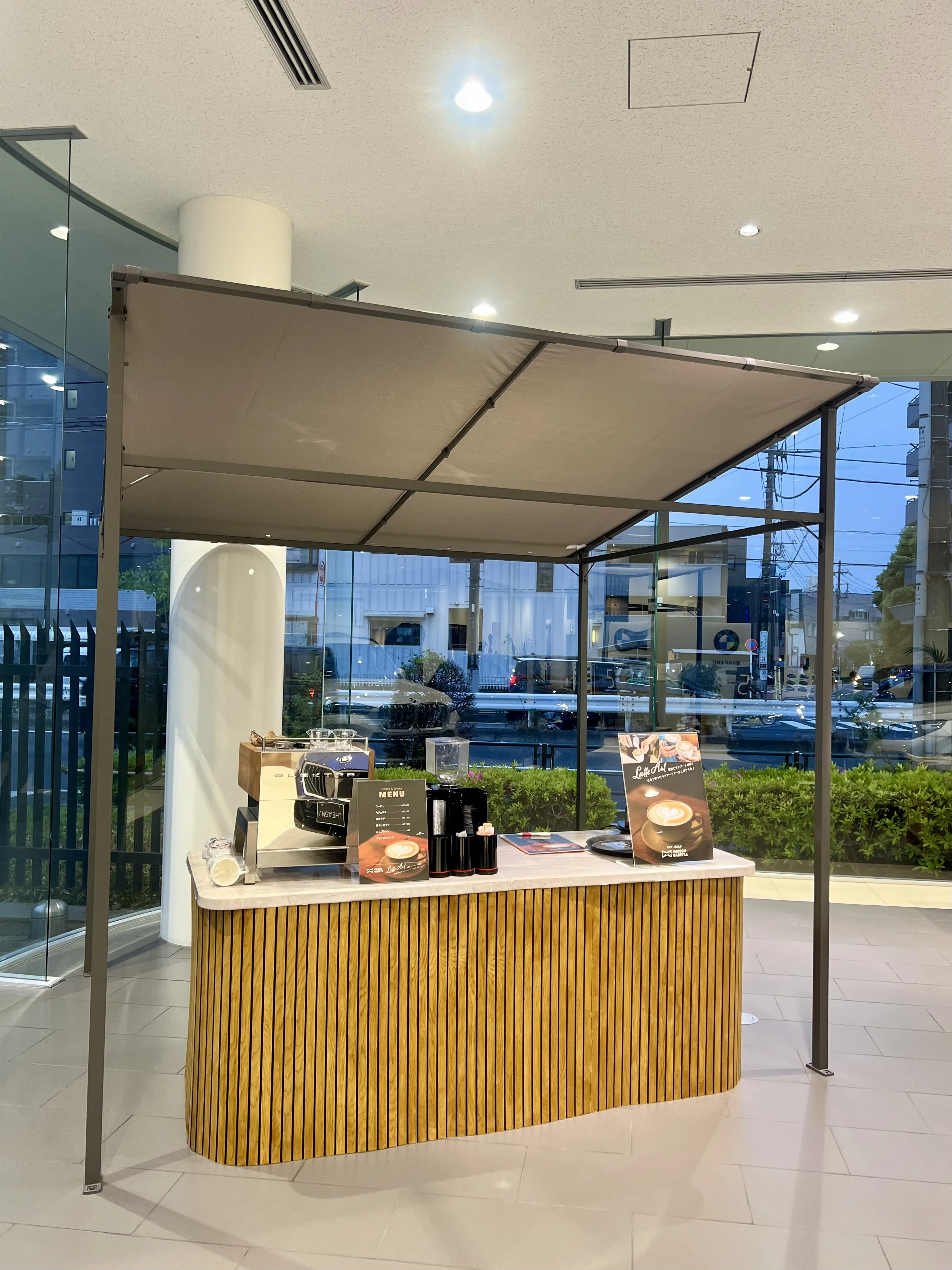 BMWの出張バリスタサービス 写真5