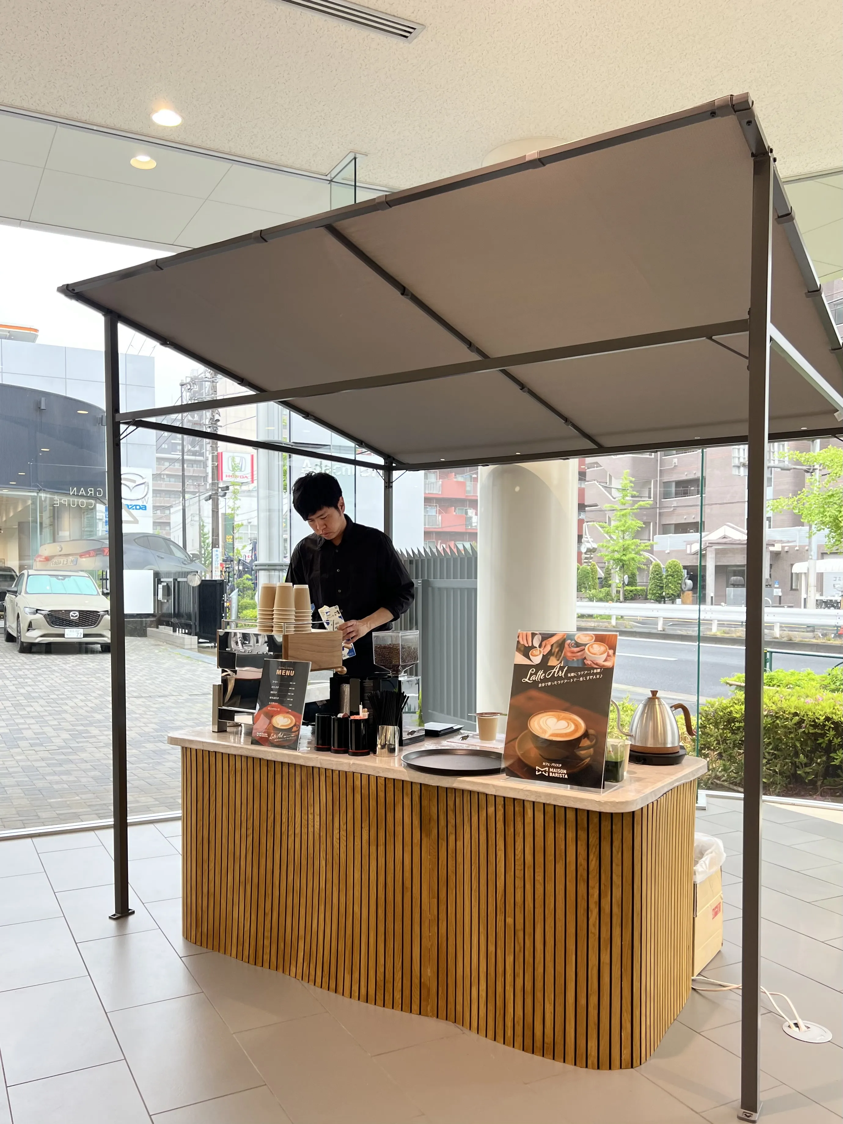 BMWの出張バリスタサービス 写真6