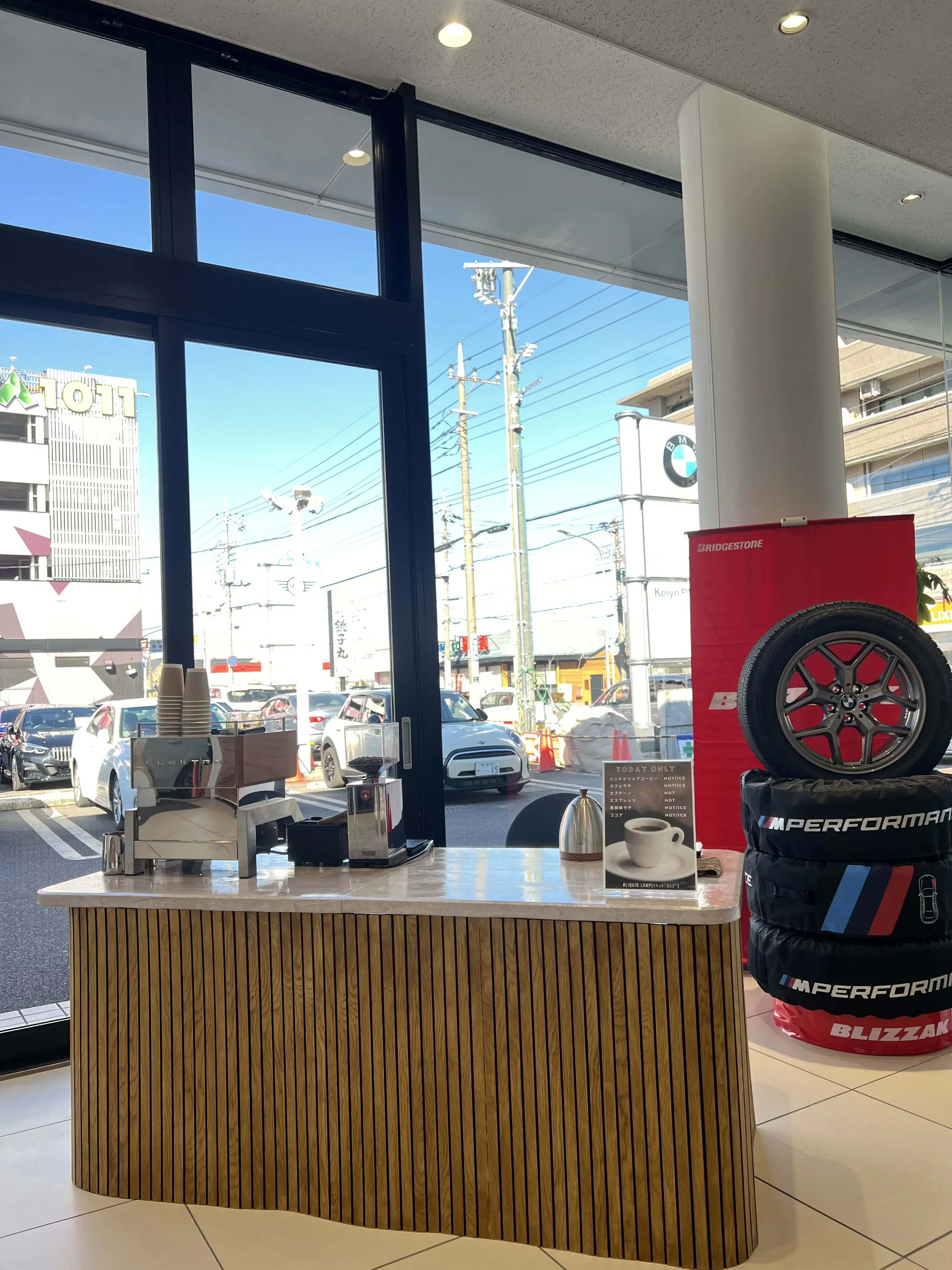 BMWの出張バリスタサービス 写真4