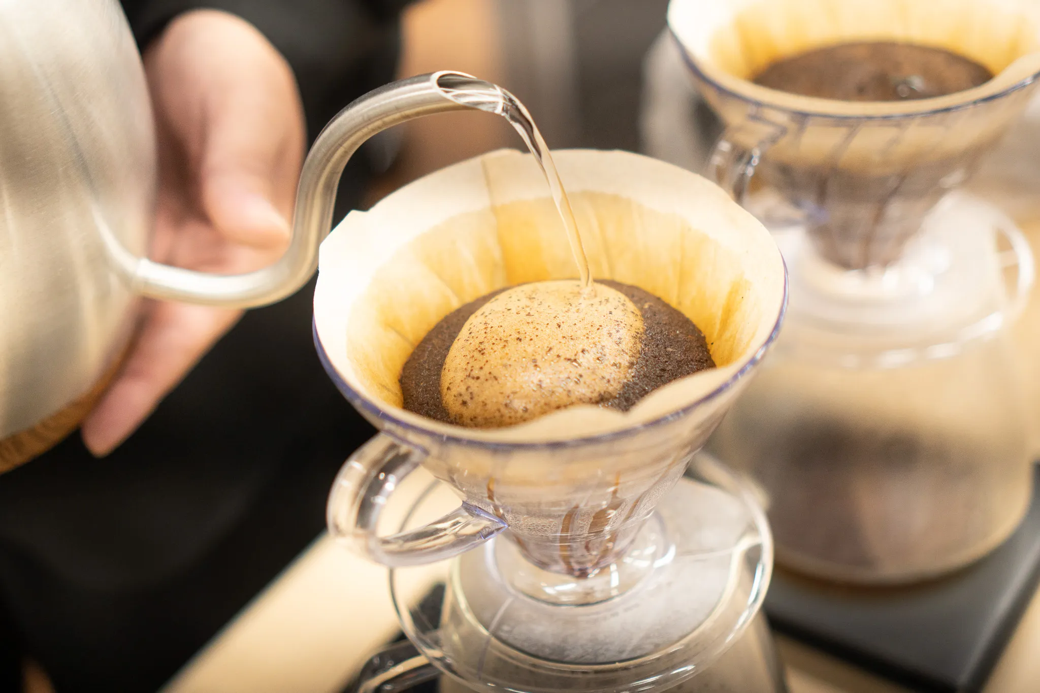 日本デザイナー学院の出張バリスタサービス 写真2