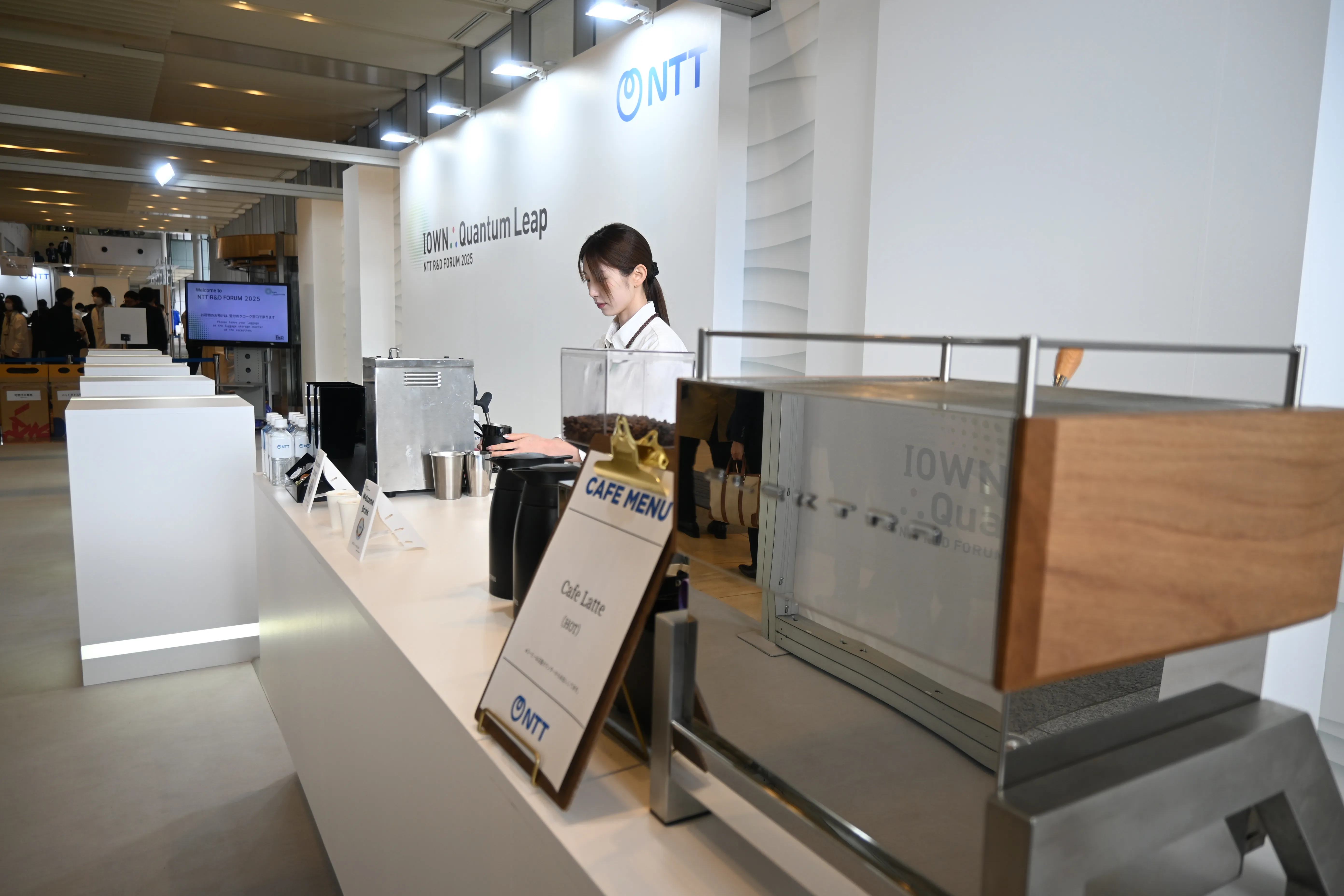 NTT R&D Forum 2025の出張バリスタサービス 写真9