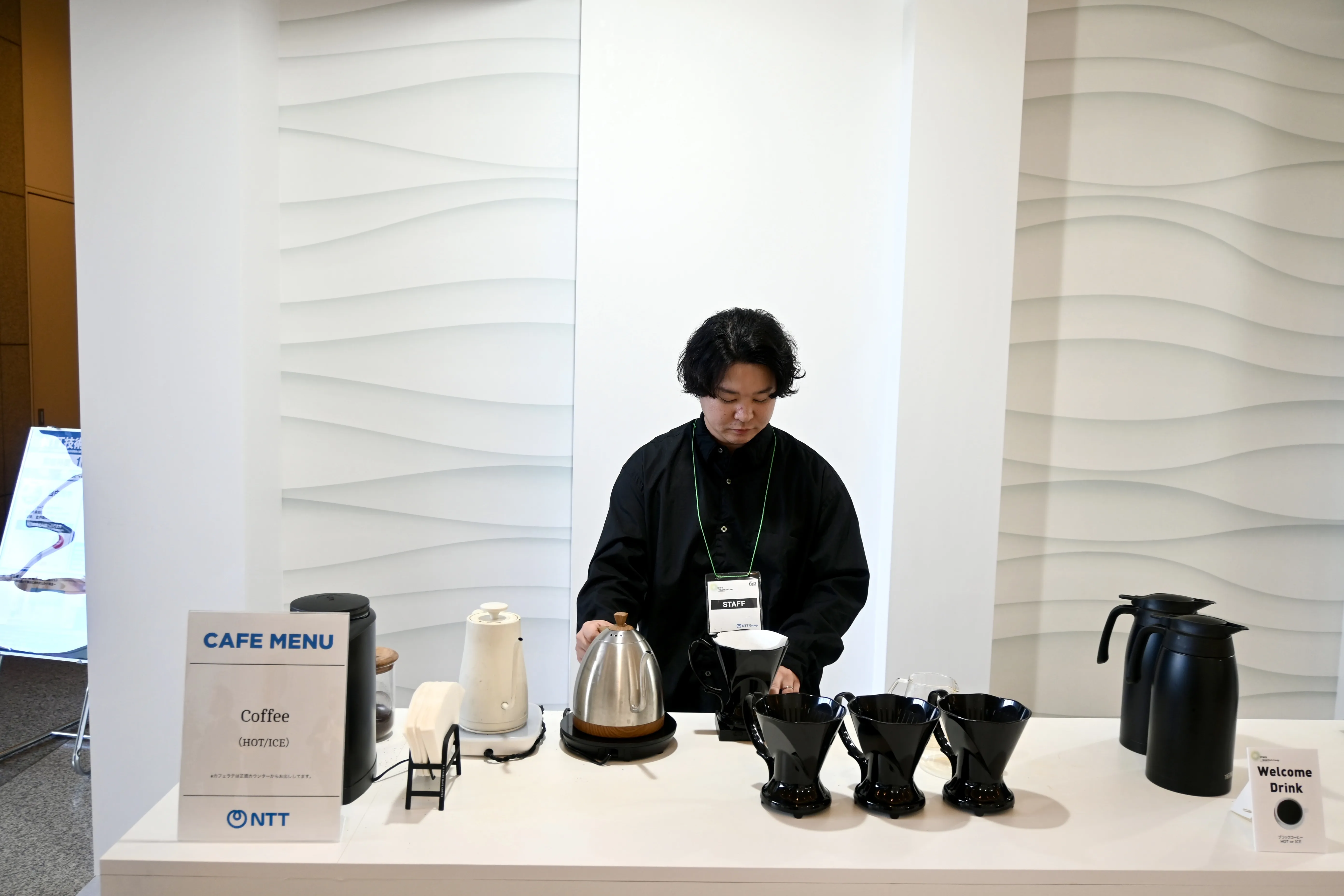 NTT R&D Forum 2025の出張バリスタサービス 写真13