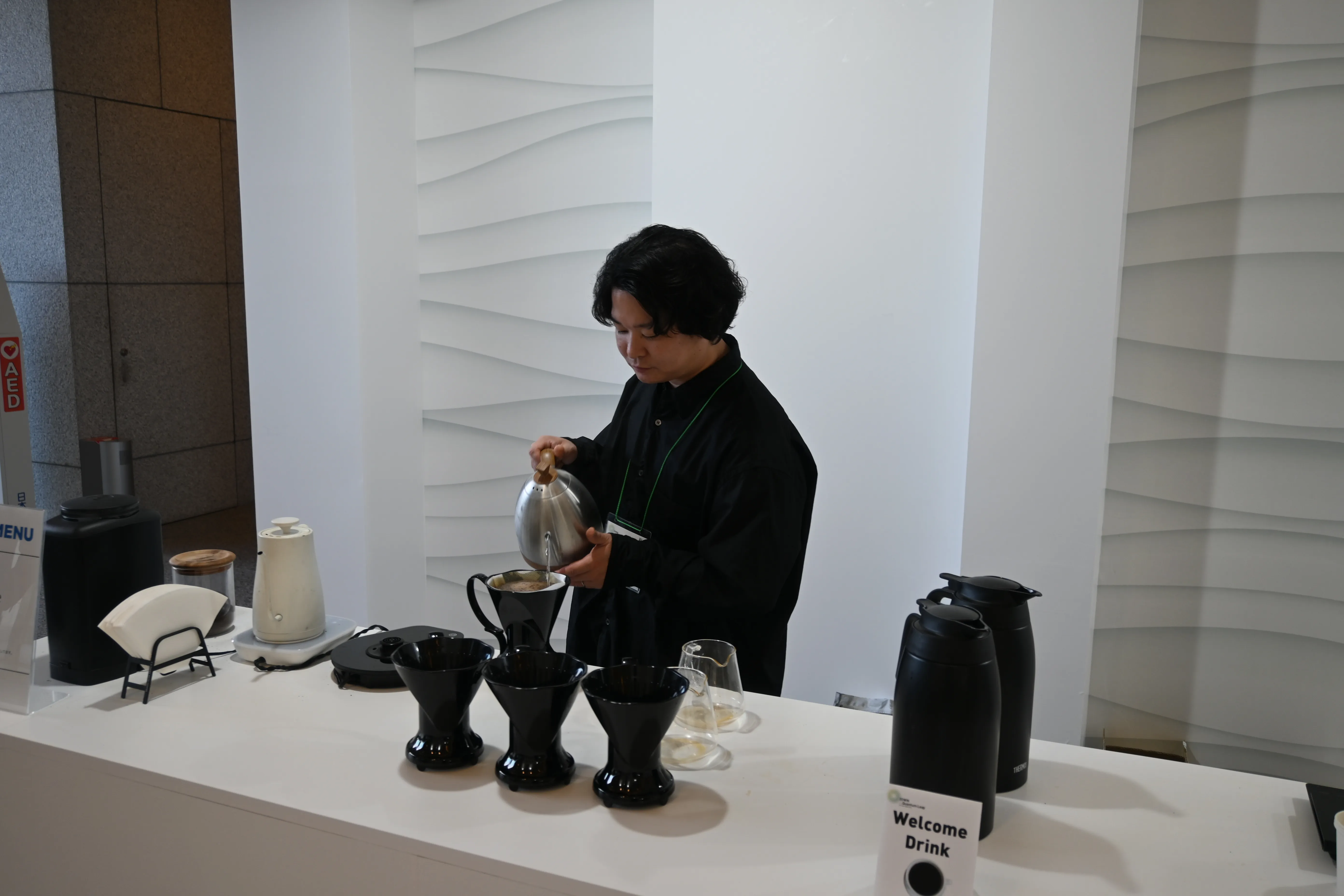 NTT R&D Forum 2025の出張バリスタサービス 写真6