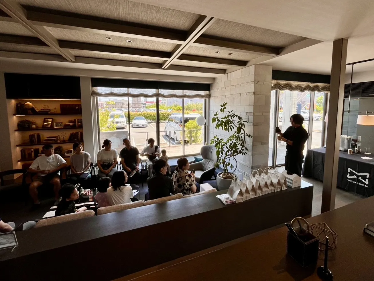 積水ハウスの出張バリスタサービス 写真8