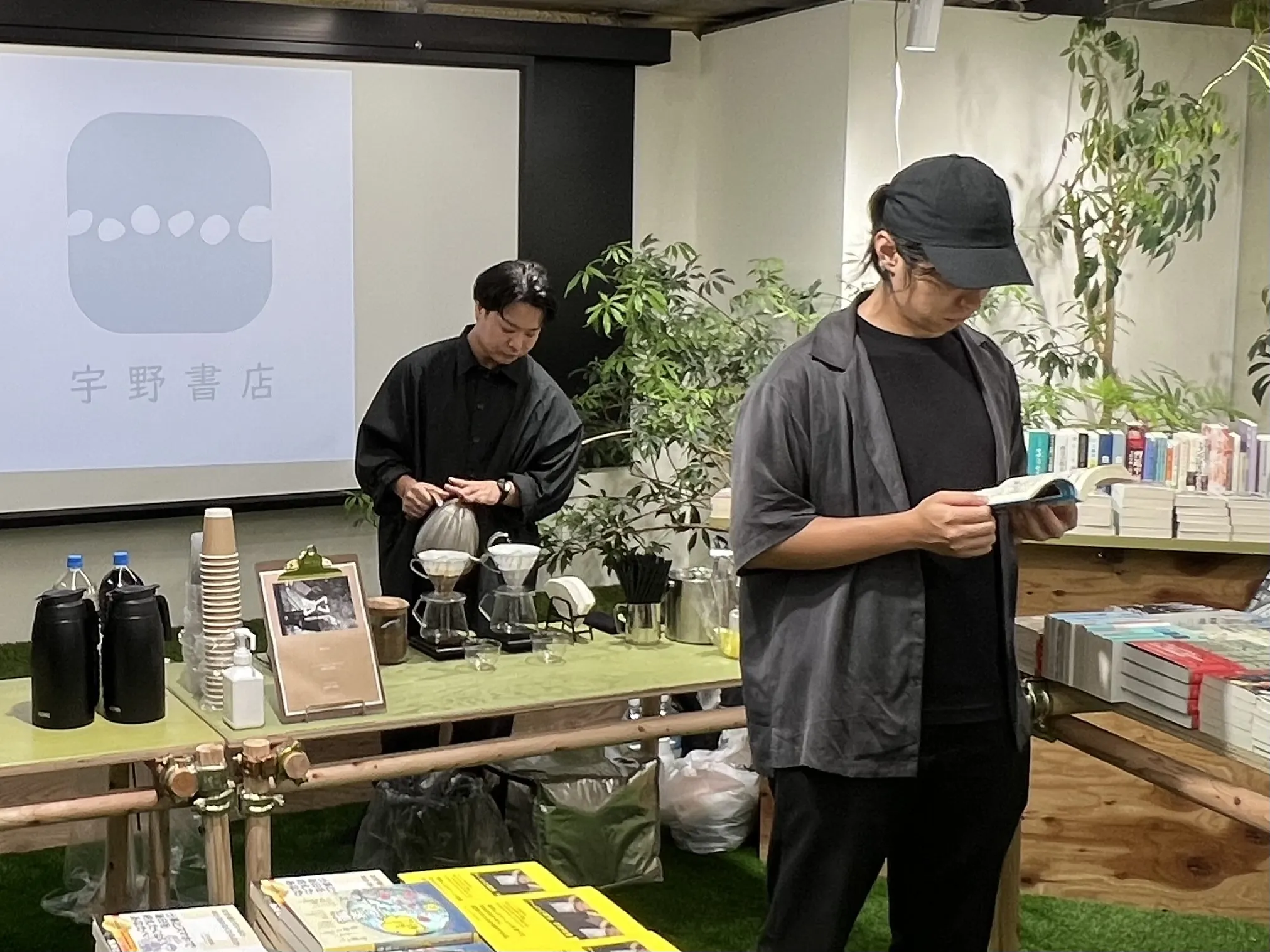 東邦レオ × 宇野書店の出張バリスタサービス 写真4