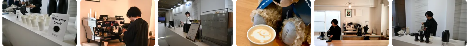 出張バリスタサービスの様子